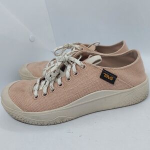 Teva Terra Canyon Sneakers Pink Mesh Shoes Unisex Men’s 4 Women’s 5.5 Lace-Up